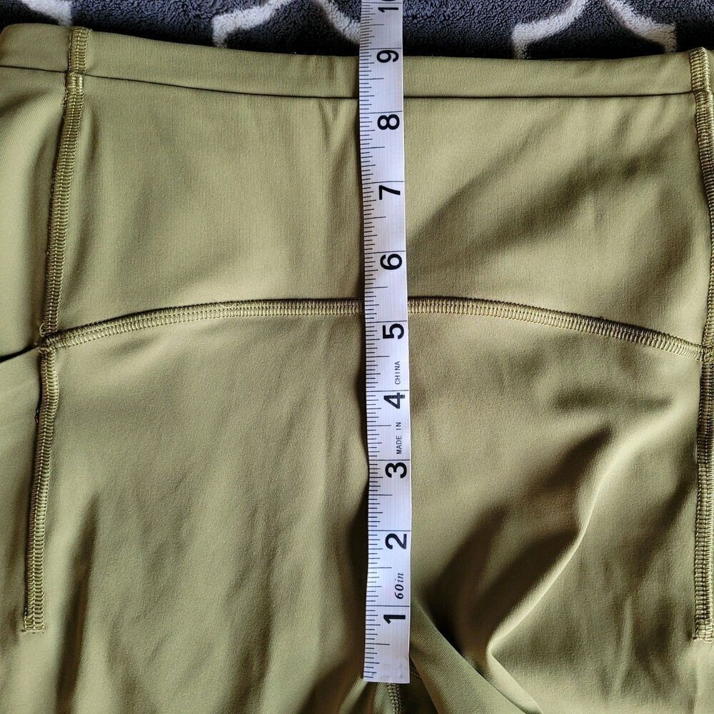 Lululemon Swift Speed HR Crop Leggings Womens 4 21" Reflective Yoga Gym W6CBKS - Picture 8 of 10